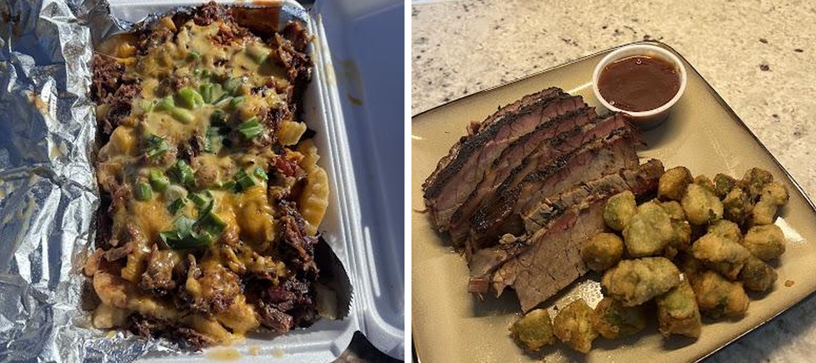 Just Passing Thru BBQ Menu
