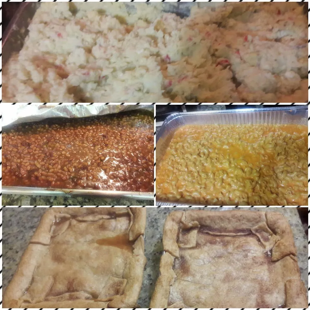 Potato Salad Baked Beans